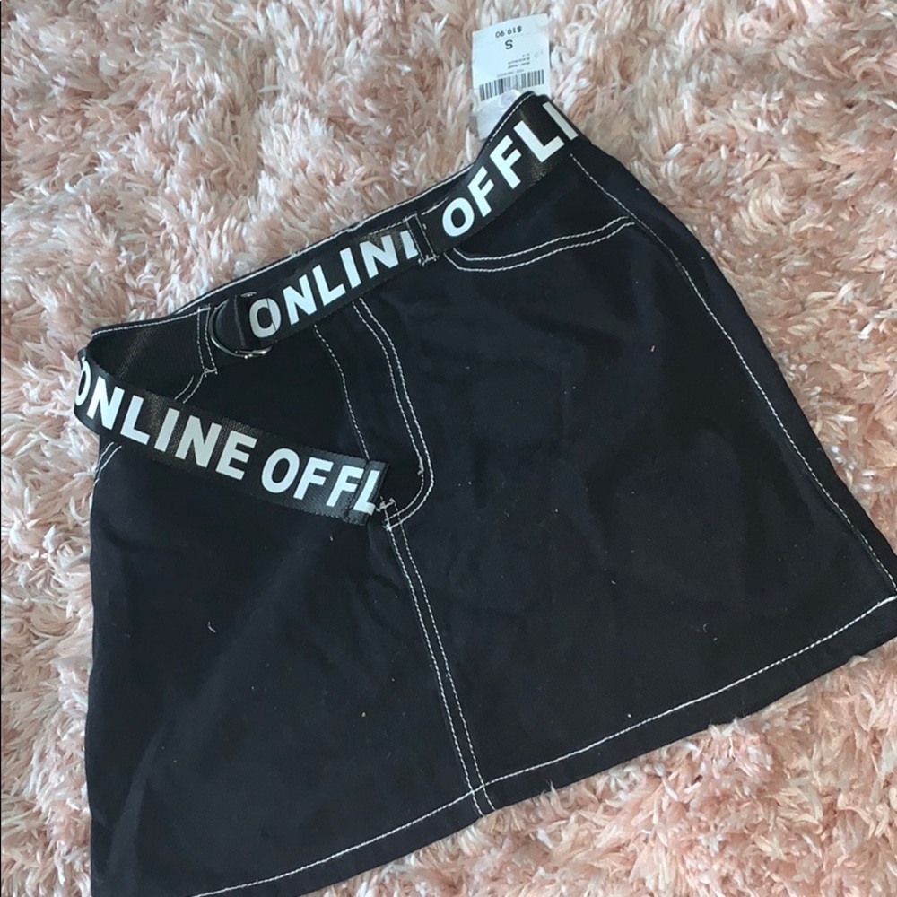 Black Mini Skirt